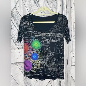 Colorful Graphic Women's Top